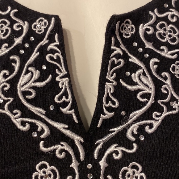 a womens Coral Bay casual short sleeve stretch plus size pullover top 2X - Picture 2 of 4